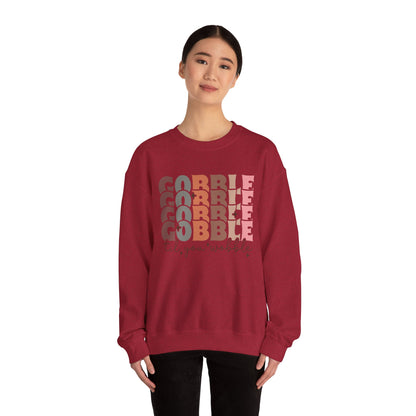 TGV - Gobble, Gobble, Gobble Til You Wobble | Unisex Heavy Blend™ Crewneck Sweatshirt