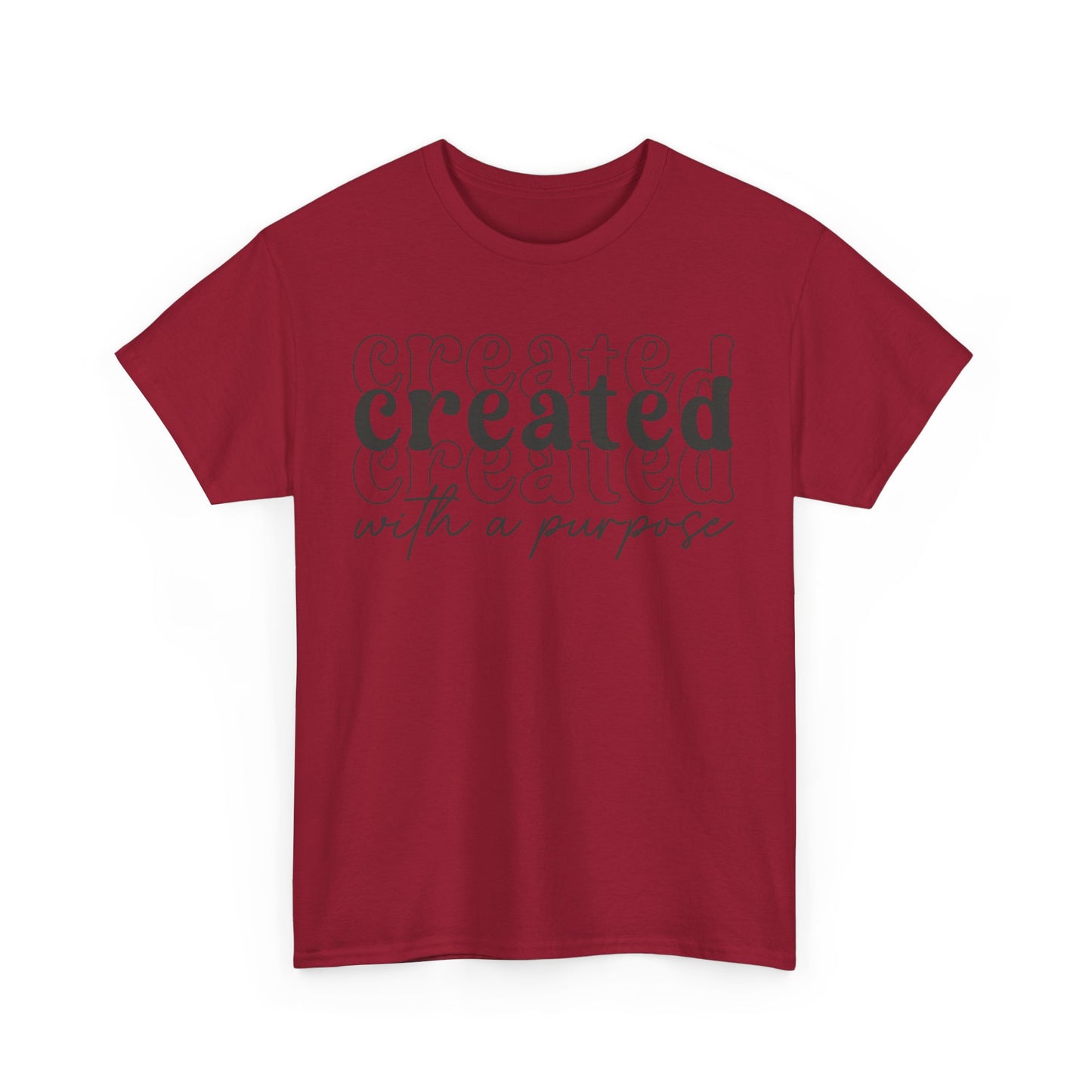 CHW - Created With A Purpose | Unisex Heavy Cotton Tee