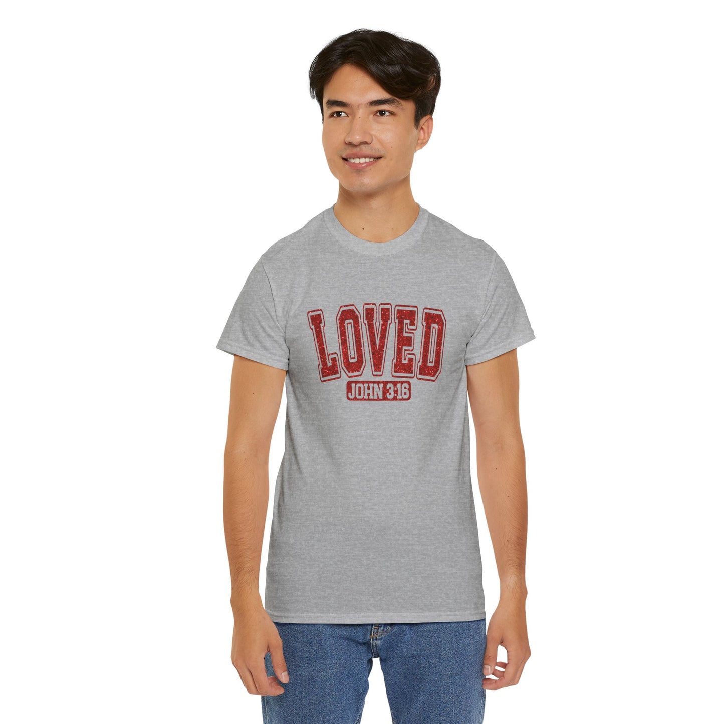 VLD - Loved John 3:16 | Unisex Heavy Cotton Tee