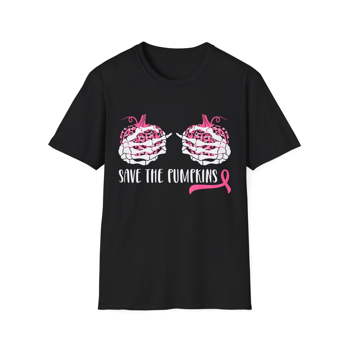 Save the Pumpkins Breast Cancer Awareness Tee