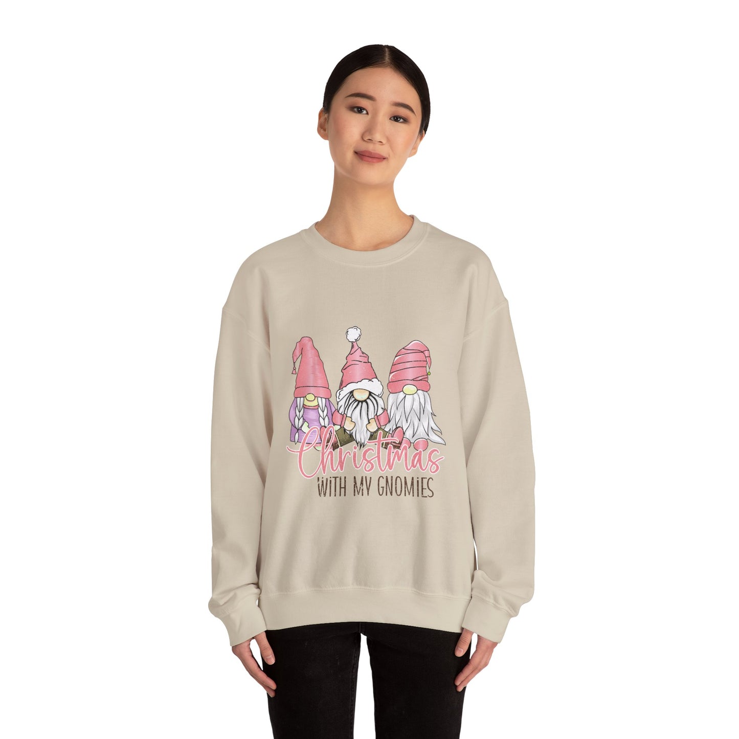 CMS - Christmas With My Gnomies | Heavy Blend™ Crewneck Sweatshirt