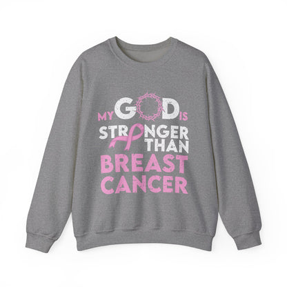 BCA - My God Is Stronger  | Unisex Heavy Blend™ Crewneck Sweatshirt