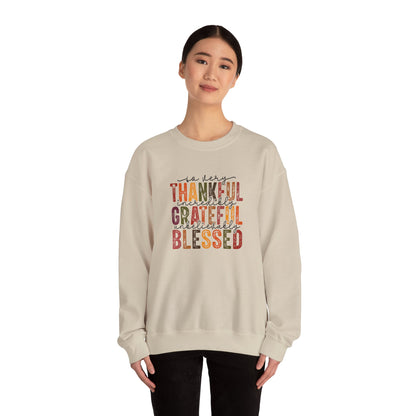 TGV - Thankful, Grateful, Blessed. | Unisex Heavy Blend™ Crewneck Sweatshirt