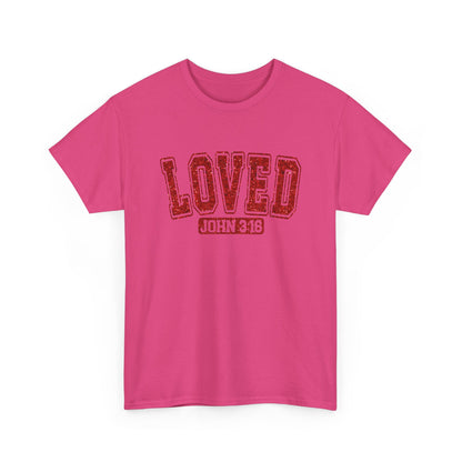 VLD - Loved John 3:16 | Unisex Heavy Cotton Tee