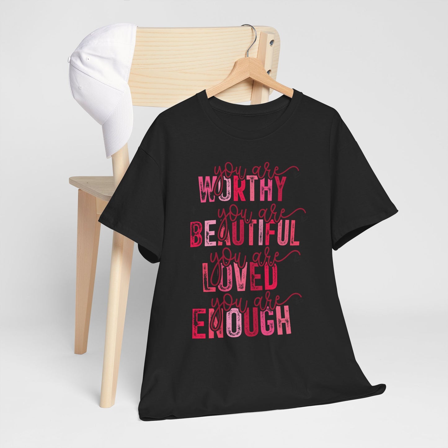 VLD - You Are Worthy... | Unisex Heavy Cotton Tee