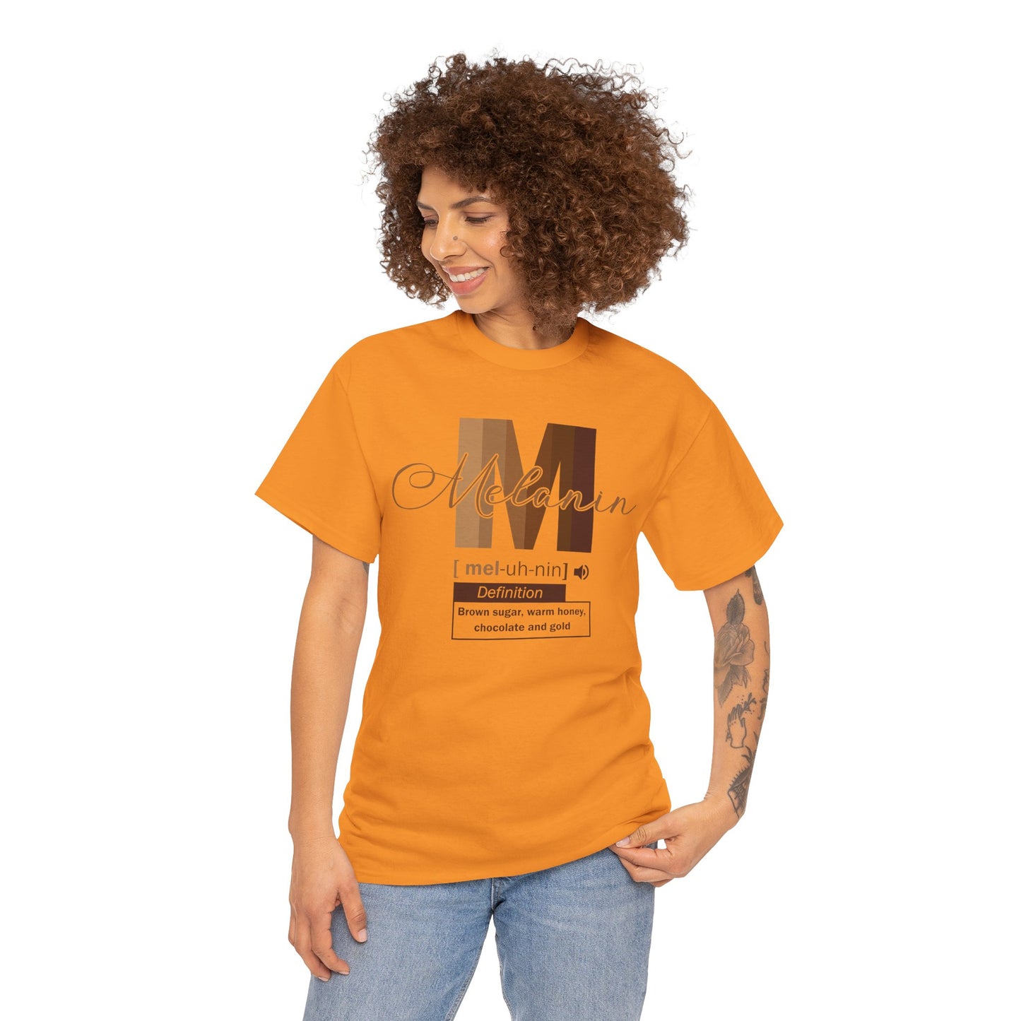 BADED - Melanin Definition | Unisex Heavy Cotton Tee