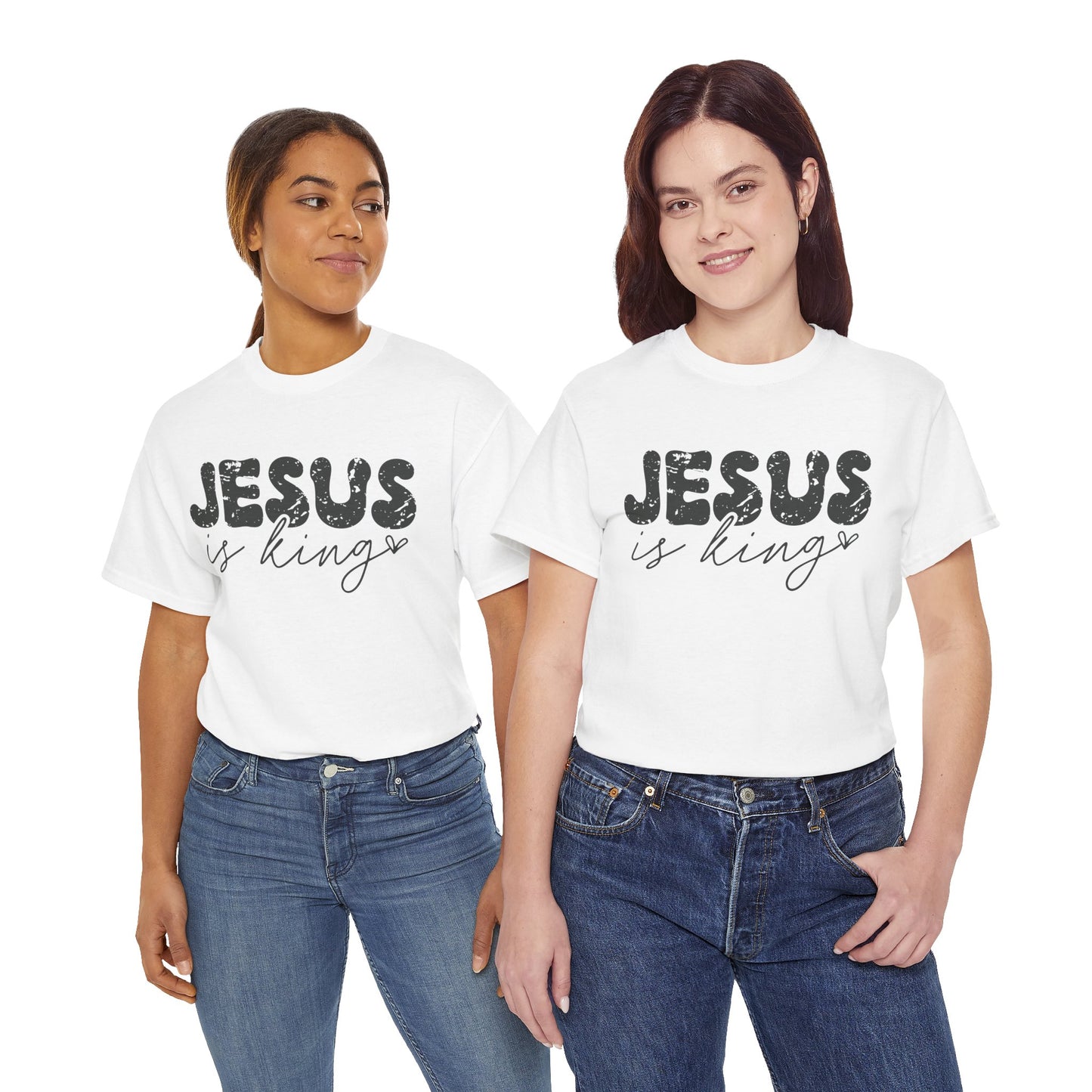 CHW - Jesus Is King | Unisex Heavy Cotton Tee