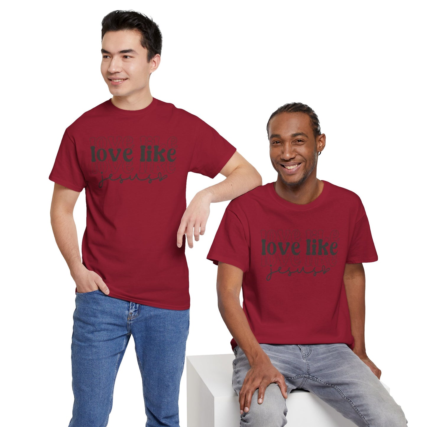 CHW - Love Like Jesus | Unisex Heavy Cotton Tee