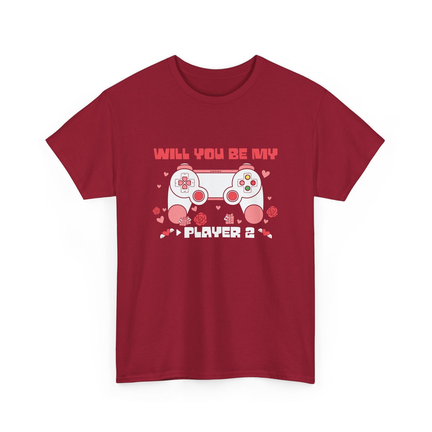 VLD - Will You Be My Player 2 | Unisex Heavy Cotton Tee