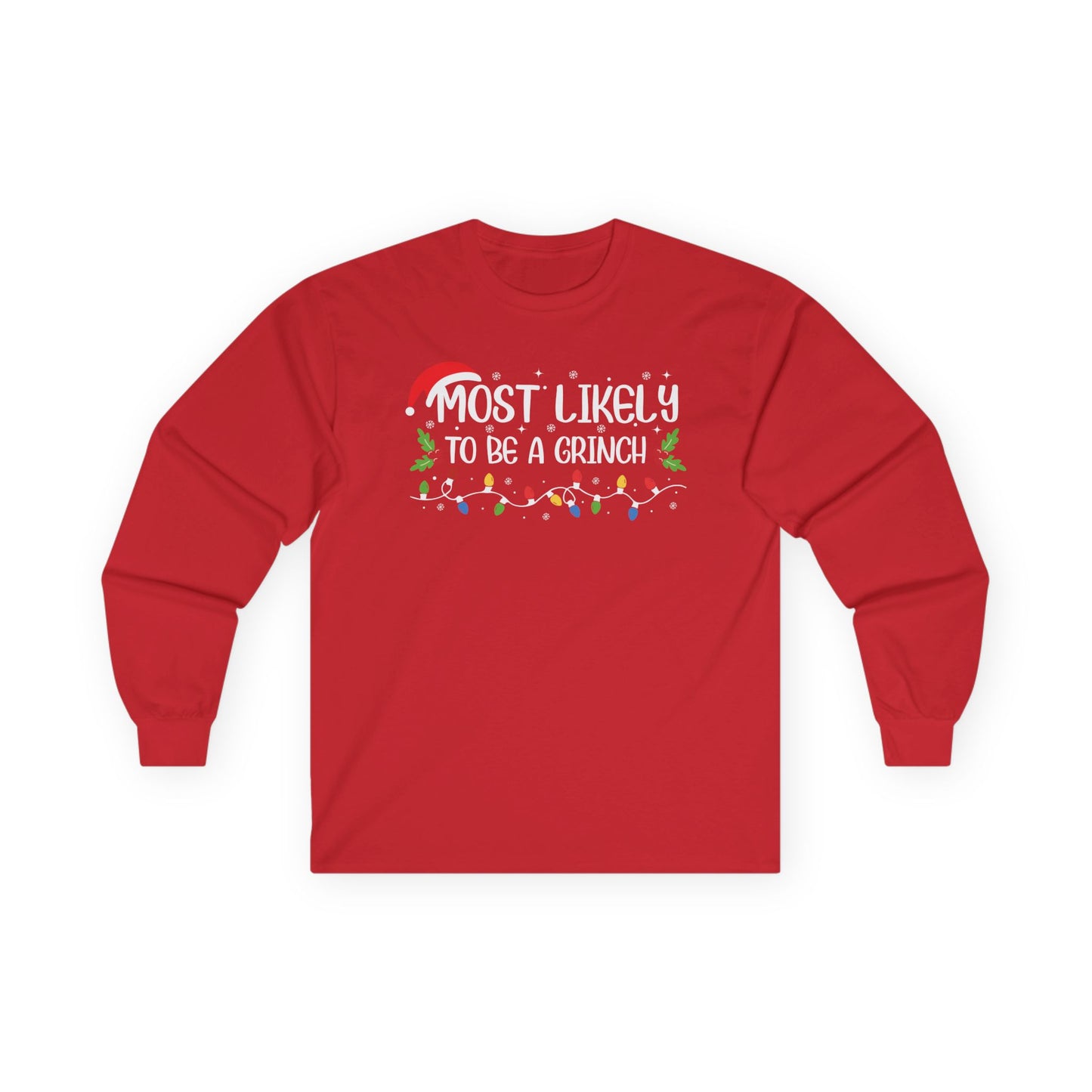 CMS - Most Likely To…Wear The Best Ugly Sweater | Unisex Ultra Cotton Long Sleeve Tee