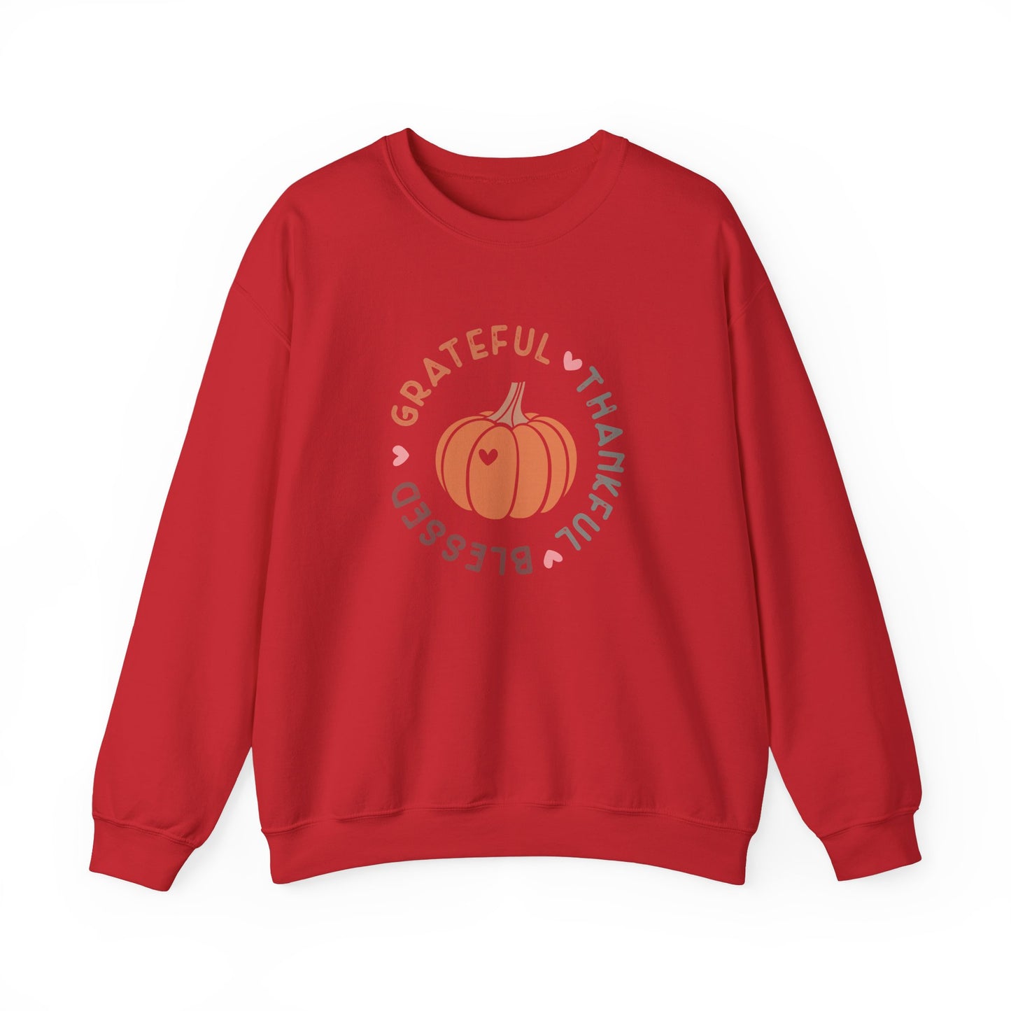 TGV - Grateful, Thankful, Blessed Circle | Unisex Heavy Blend™ Crewneck Sweatshirt