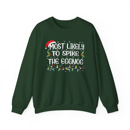 CMS - Most Likely To...Spike Eggnog | Heavy Blend™ Crewneck Sweatshirt