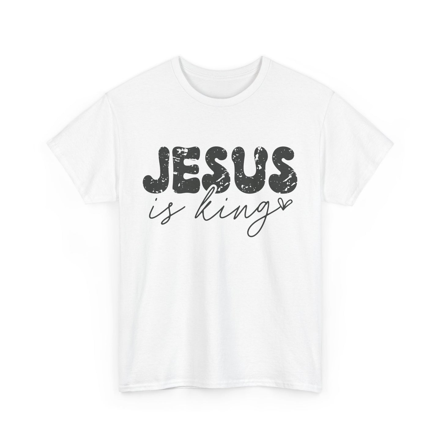 CHW - Jesus Is King | Unisex Heavy Cotton Tee