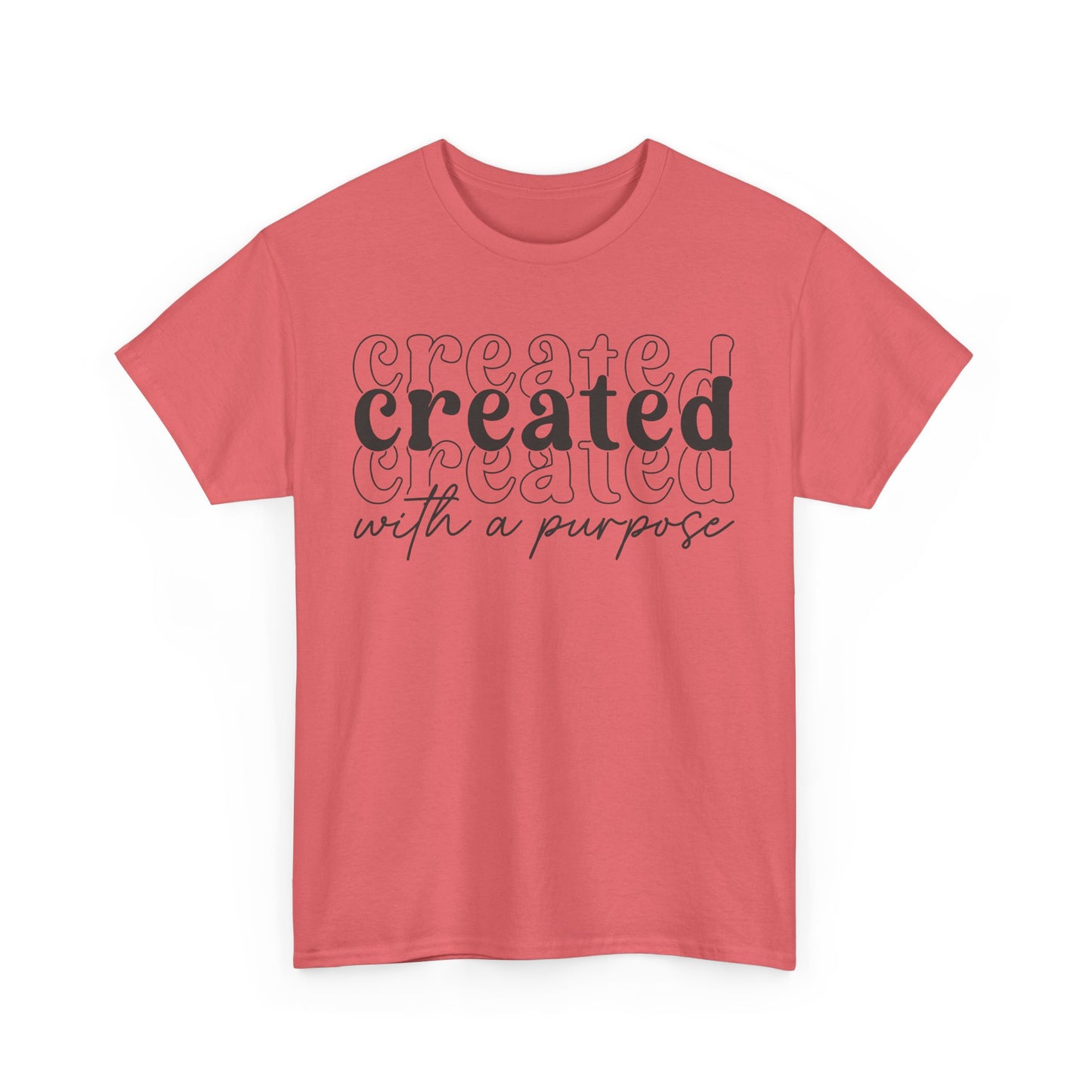 CHW - Created With A Purpose | Unisex Heavy Cotton Tee