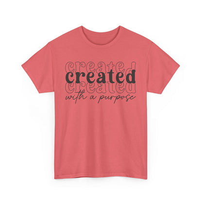 CHW - Created With A Purpose | Unisex Heavy Cotton Tee