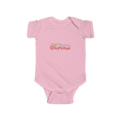 CMS - My 1st Christmas Lights | Infant Fine Jersey Bodysuit