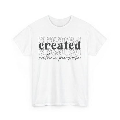 CHW - Created With A Purpose | Unisex Heavy Cotton Tee