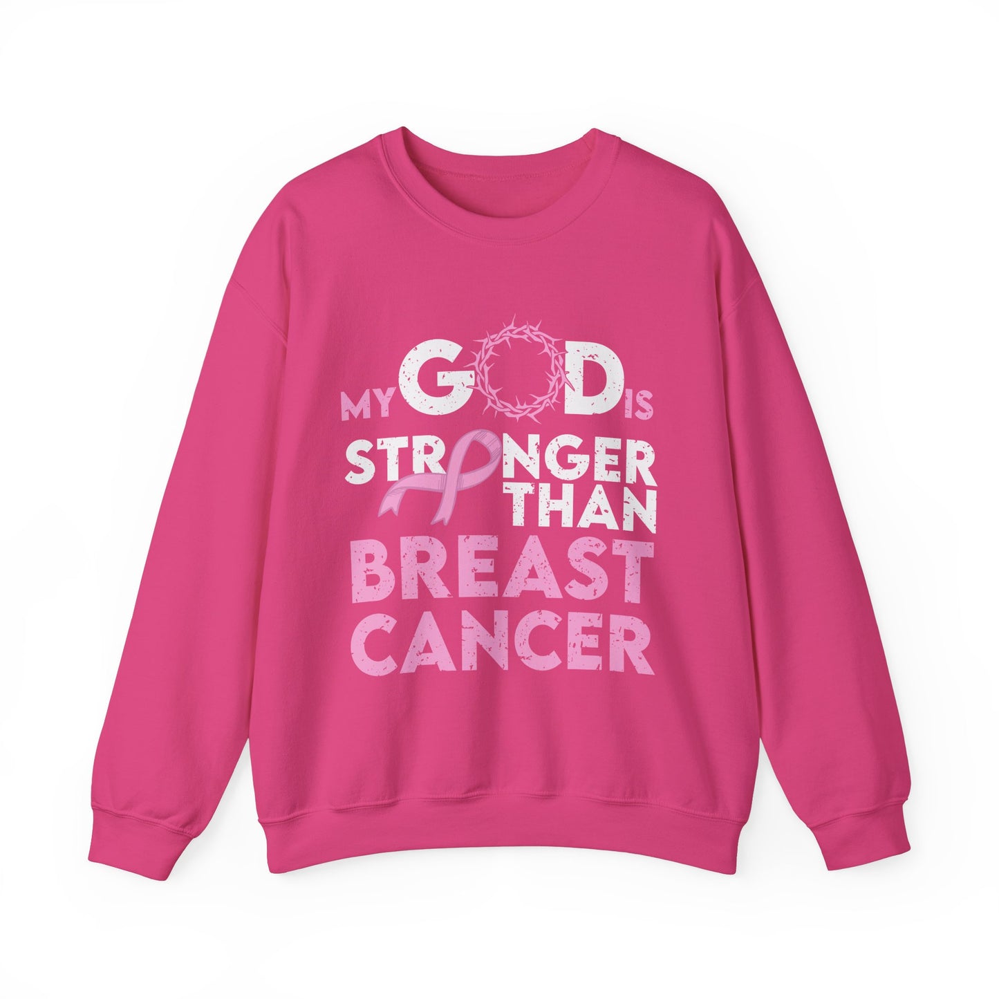 BCA - My God Is Stronger  | Unisex Heavy Blend™ Crewneck Sweatshirt