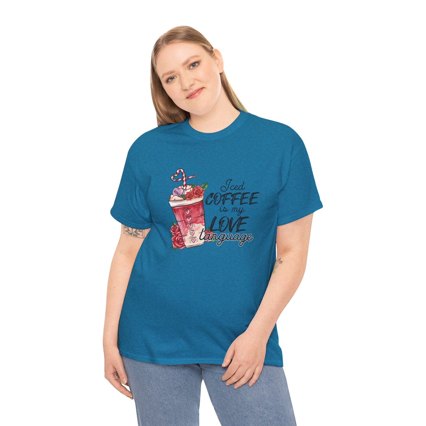 AVL - Iced Coffee Is My Love Language | Unisex Heavy Cotton Tee