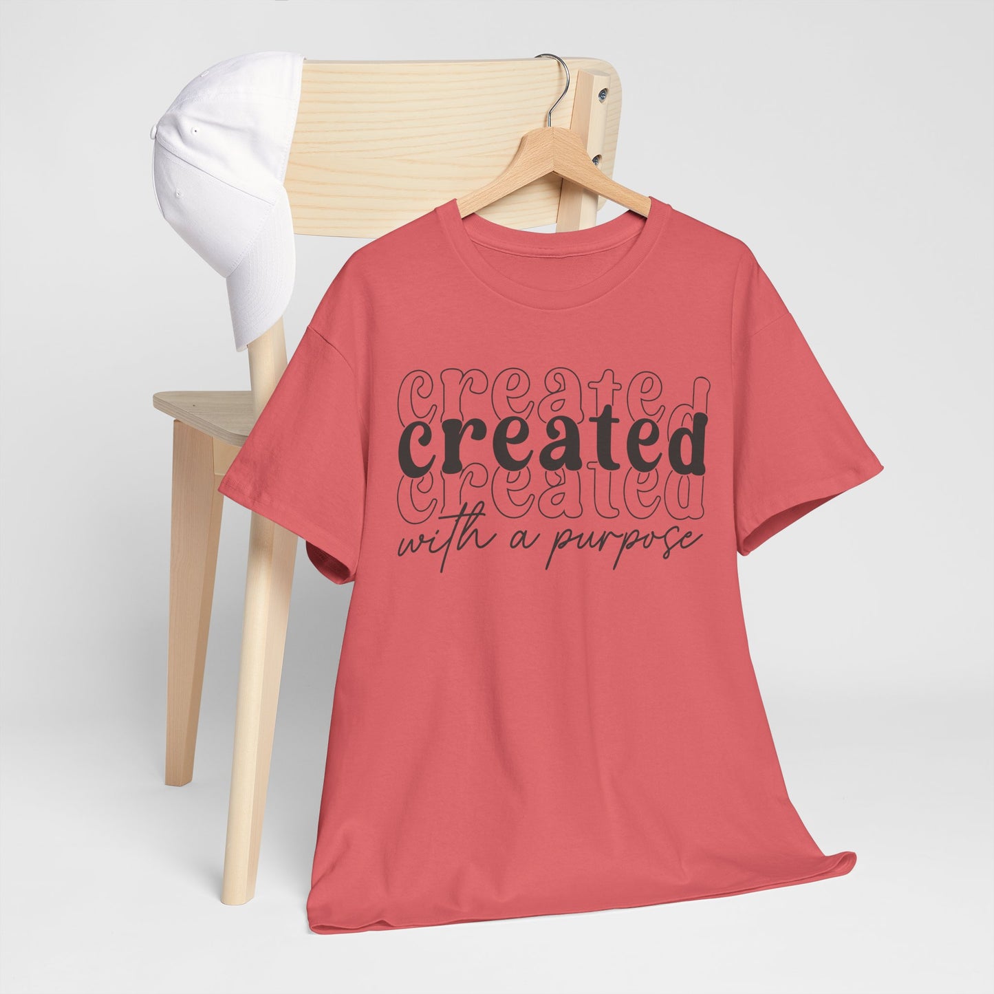 CHW - Created With A Purpose | Unisex Heavy Cotton Tee