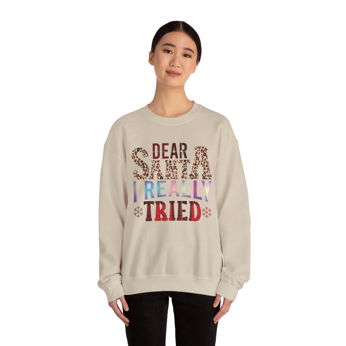 CMS - Santa I Really Tried | Heavy Blend™ Crewneck Sweatshirt