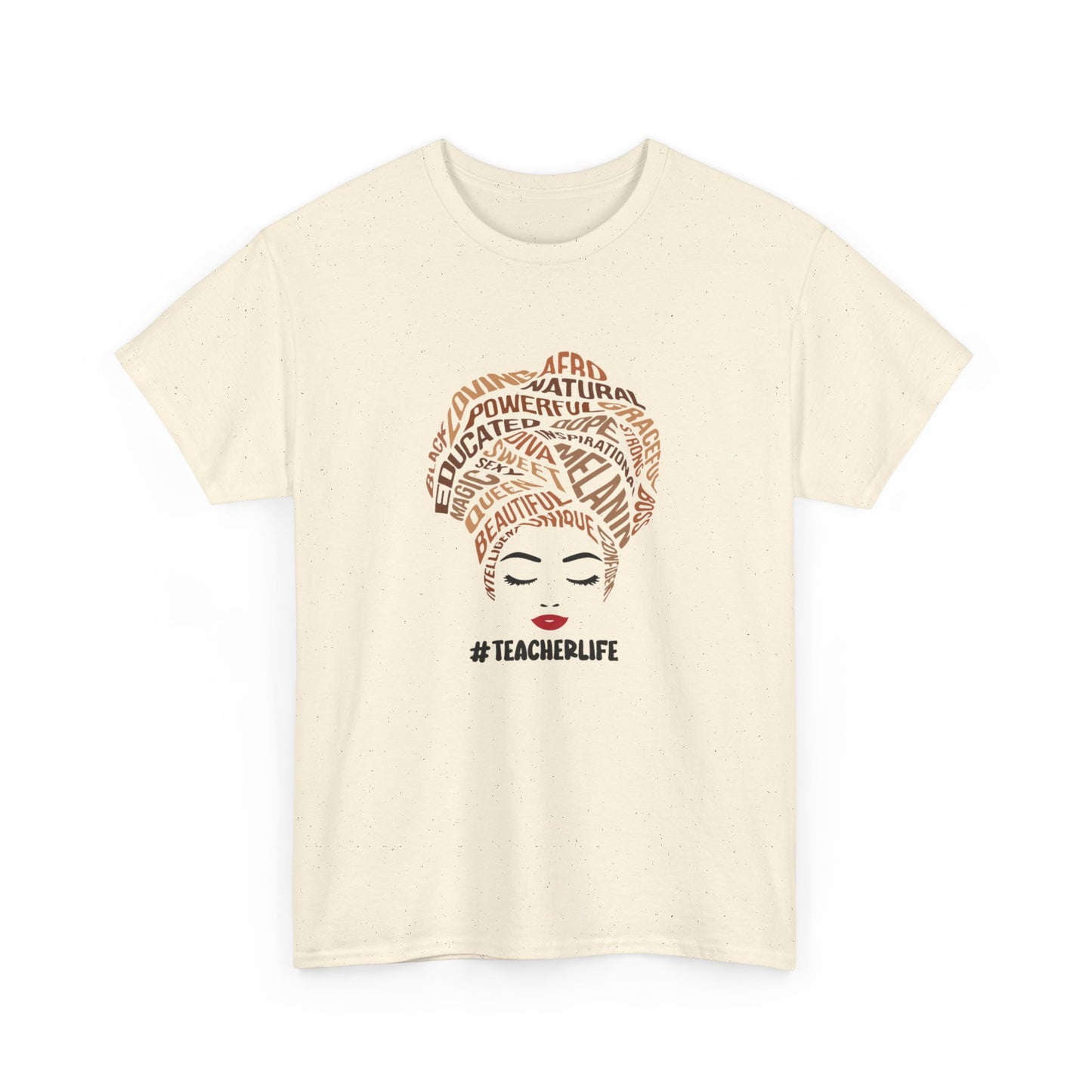 BADED - Melanin Affirmations #TeacherLife | Unisex Heavy Cotton Tee