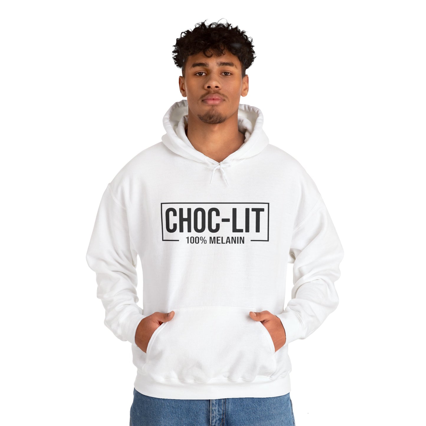 BADED - Choc-Lit | Unisex Heavy Blend™ Hooded Sweatshirt