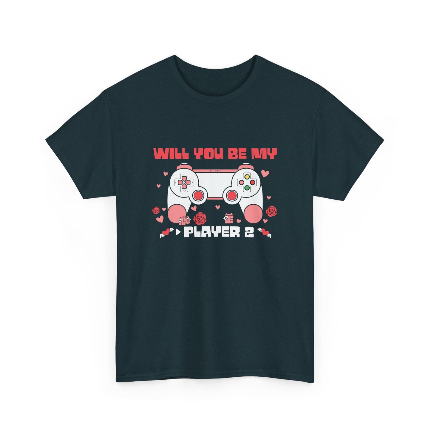 VLD - Will You Be My Player 2 | Unisex Heavy Cotton Tee