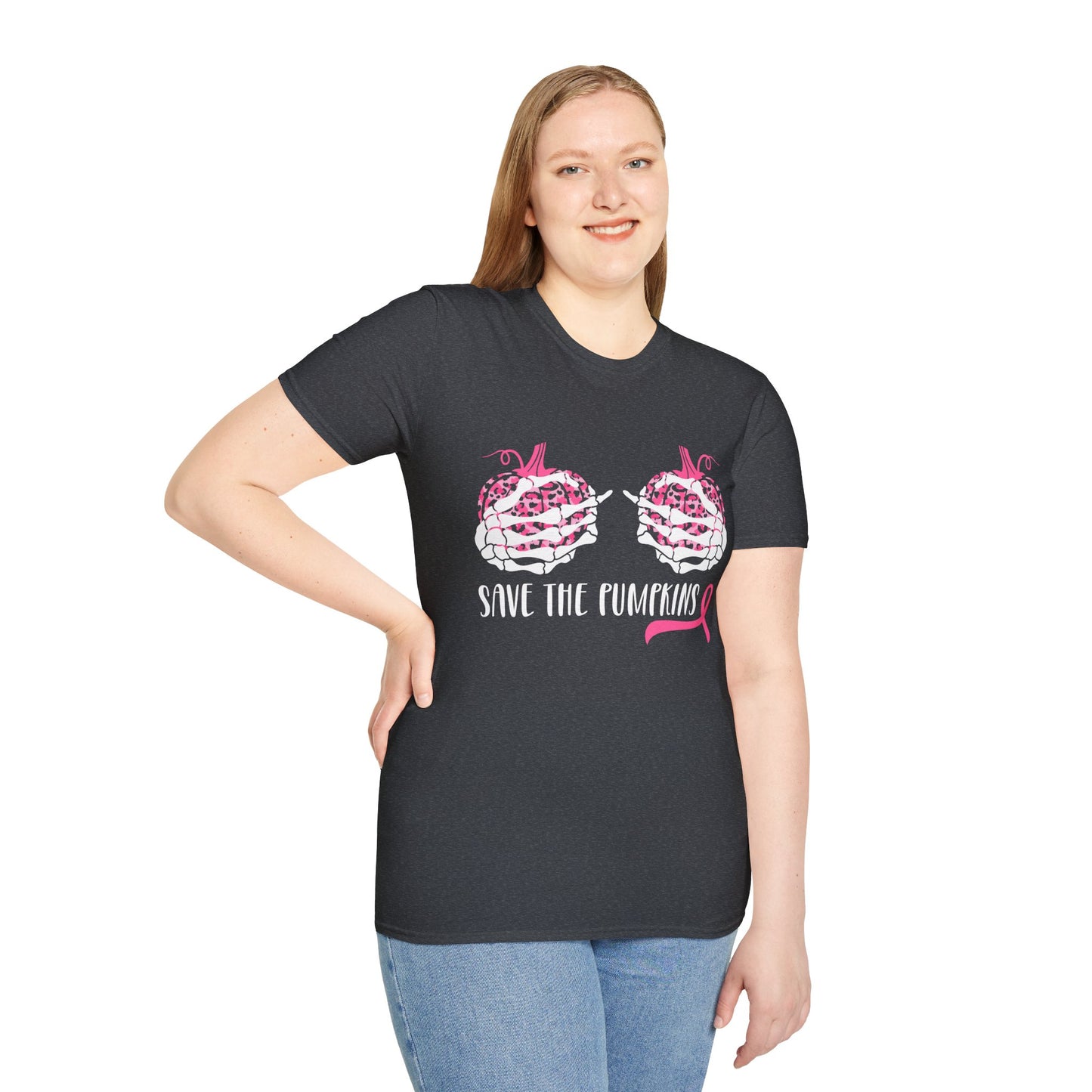 Save the Pumpkins Breast Cancer Awareness Tee