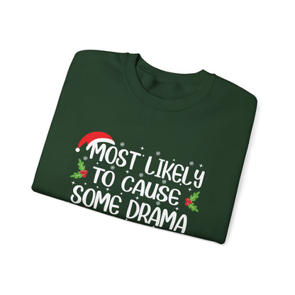 CMS - Most Likely To...Cause Drama | Heavy Blend™ Crewneck Sweatshirt