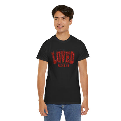 VLD - Loved John 3:16 | Unisex Heavy Cotton Tee