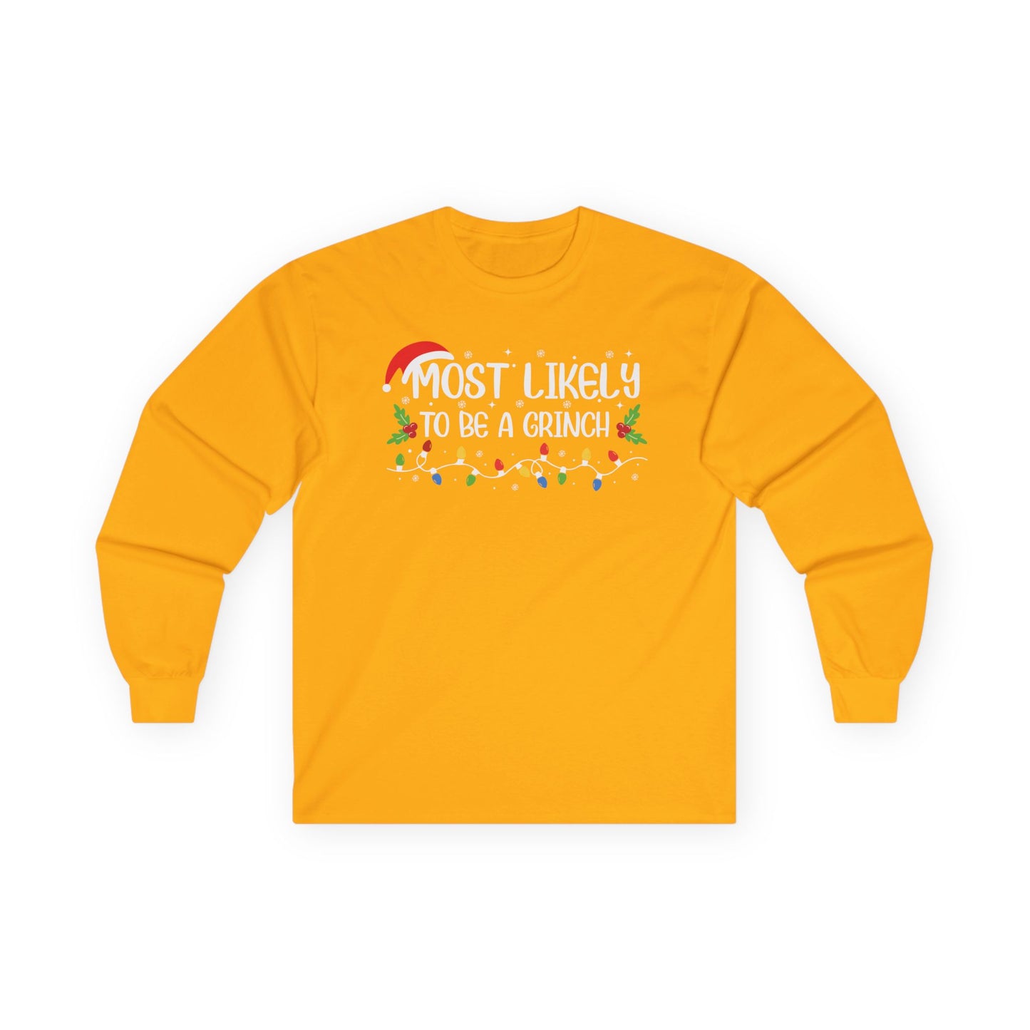 CMS - Most Likely To…Wear The Best Ugly Sweater | Unisex Ultra Cotton Long Sleeve Tee