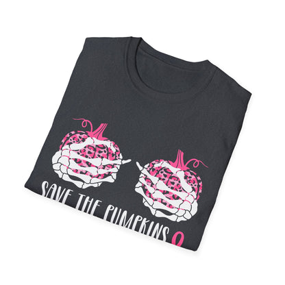 Save the Pumpkins Breast Cancer Awareness Tee