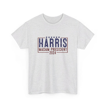 HW24 - Kamala Harris Madam President 2024 | Unisex Heavy Cotton Tee