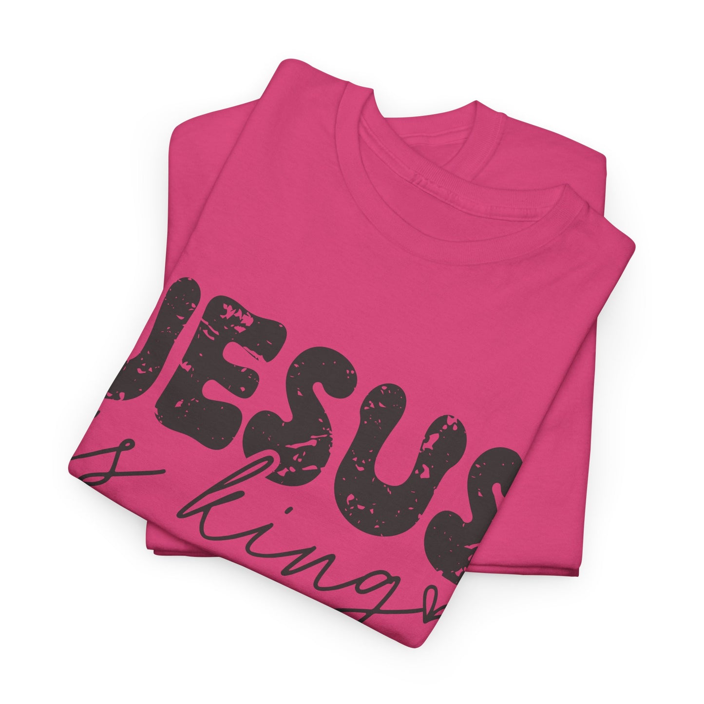 CHW - Jesus Is King | Unisex Heavy Cotton Tee