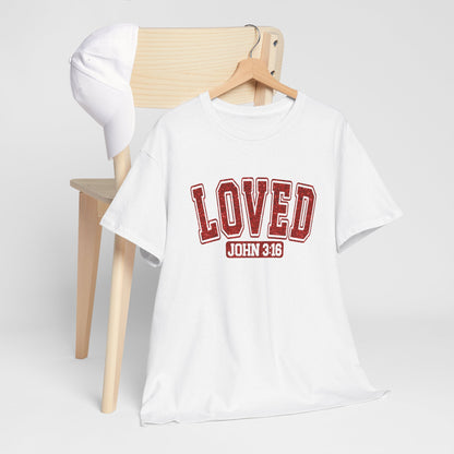 VLD - Loved John 3:16 | Unisex Heavy Cotton Tee