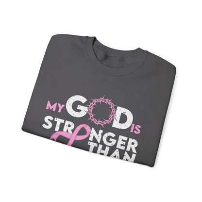 BCA - My God Is Stronger  | Unisex Heavy Blend™ Crewneck Sweatshirt