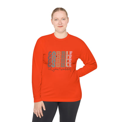 TGV - Gobble, Gobble, Gobble Til You Wobble | Active Lightweight Long Sleeve Tee