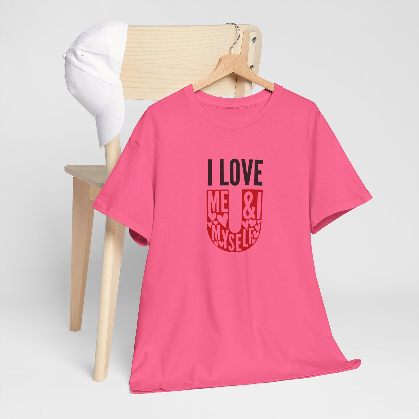 AVL - I Love U/Me, Myself and I | Unisex Heavy Cotton Tee