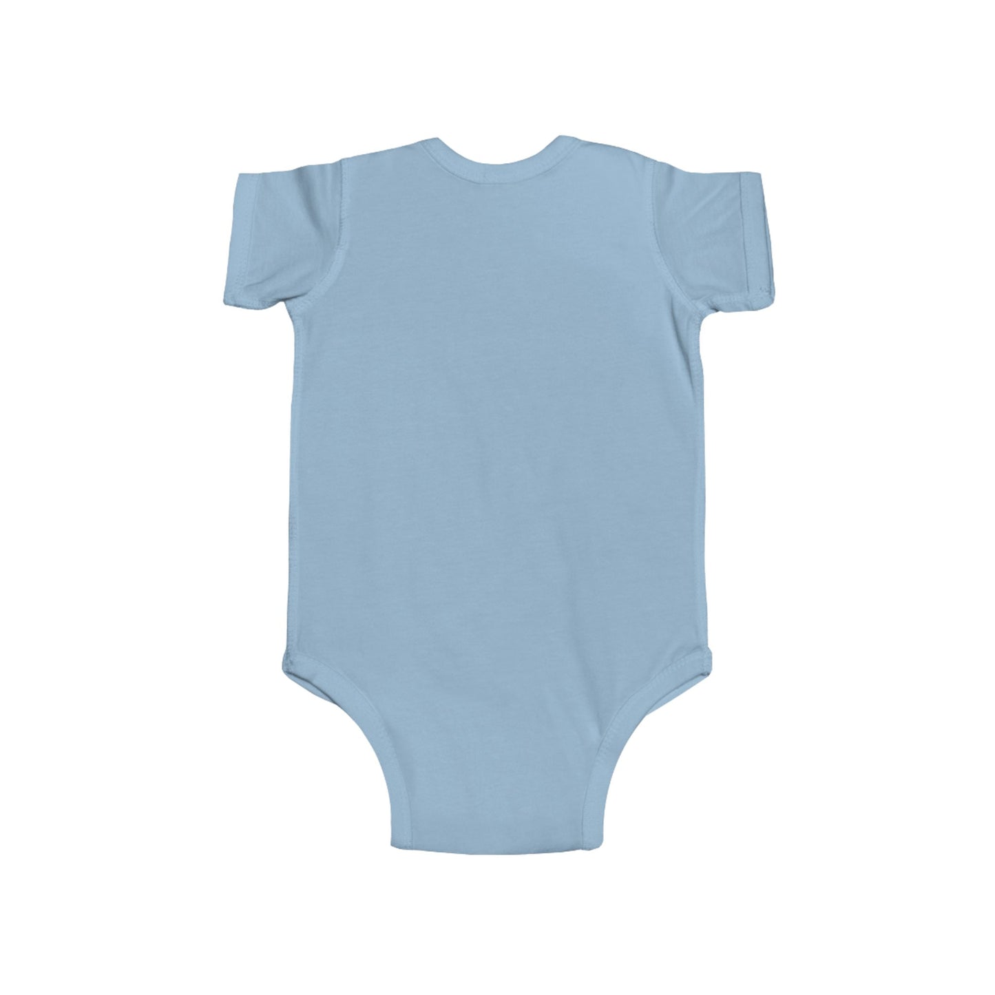 CMS - My 1st Christmas Santa Blue | Infant Fine Jersey Bodysuit