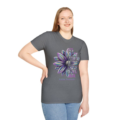 "It’s Okay If All You Did Today Was Breathe" Unisex Comfort Tee – Suicide Awareness Month Shirt