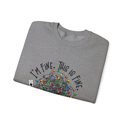 CMS - I'm Fine...Totally Fine | Heavy Blend™ Crewneck Sweatshirt