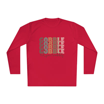 TGV - Gobble, Gobble, Gobble Til You Wobble | Active Lightweight Long Sleeve Tee