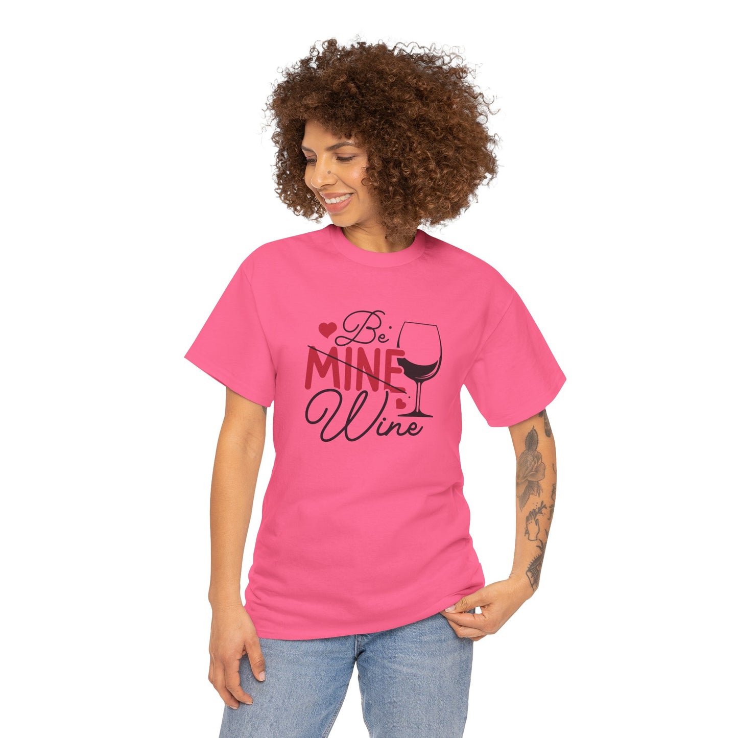 AVL - Be Mine Wine | Unisex Heavy Cotton Tee