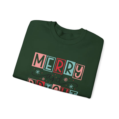 CMS - Merry and Bright | Heavy Blend™ Crewneck Sweatshirt