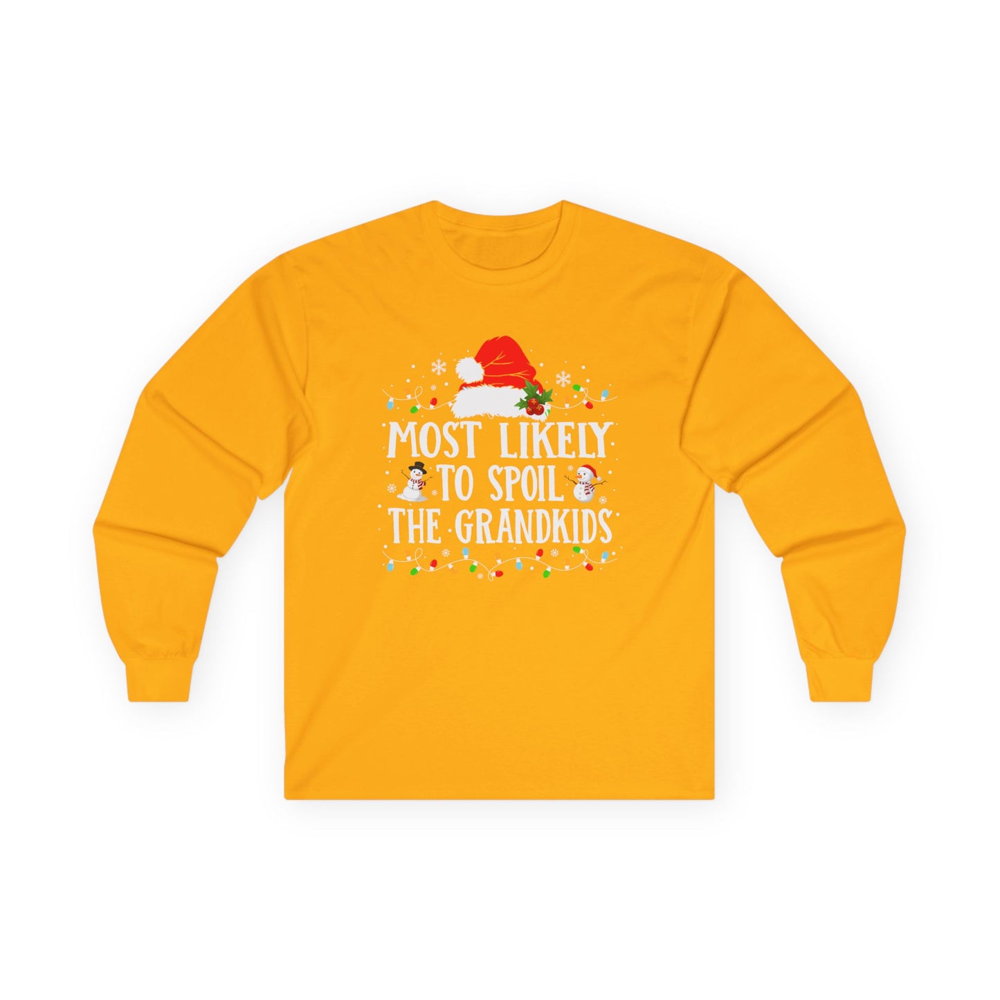 CMS - Most Likely To…Spoil The Grandkids | Unisex Ultra Cotton Long Sleeve Tee