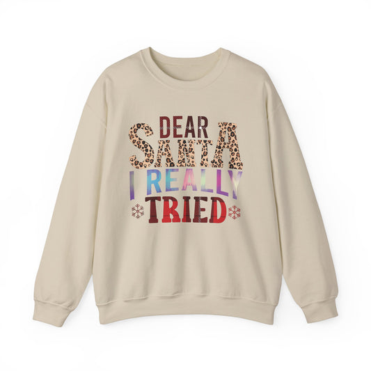 CMS - Santa I Really Tried | Heavy Blend™ Crewneck Sweatshirt