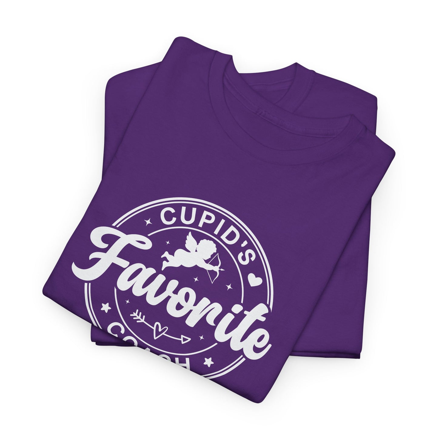 VLD - Cupid's Favorite Coach | Unisex Heavy Cotton Tee