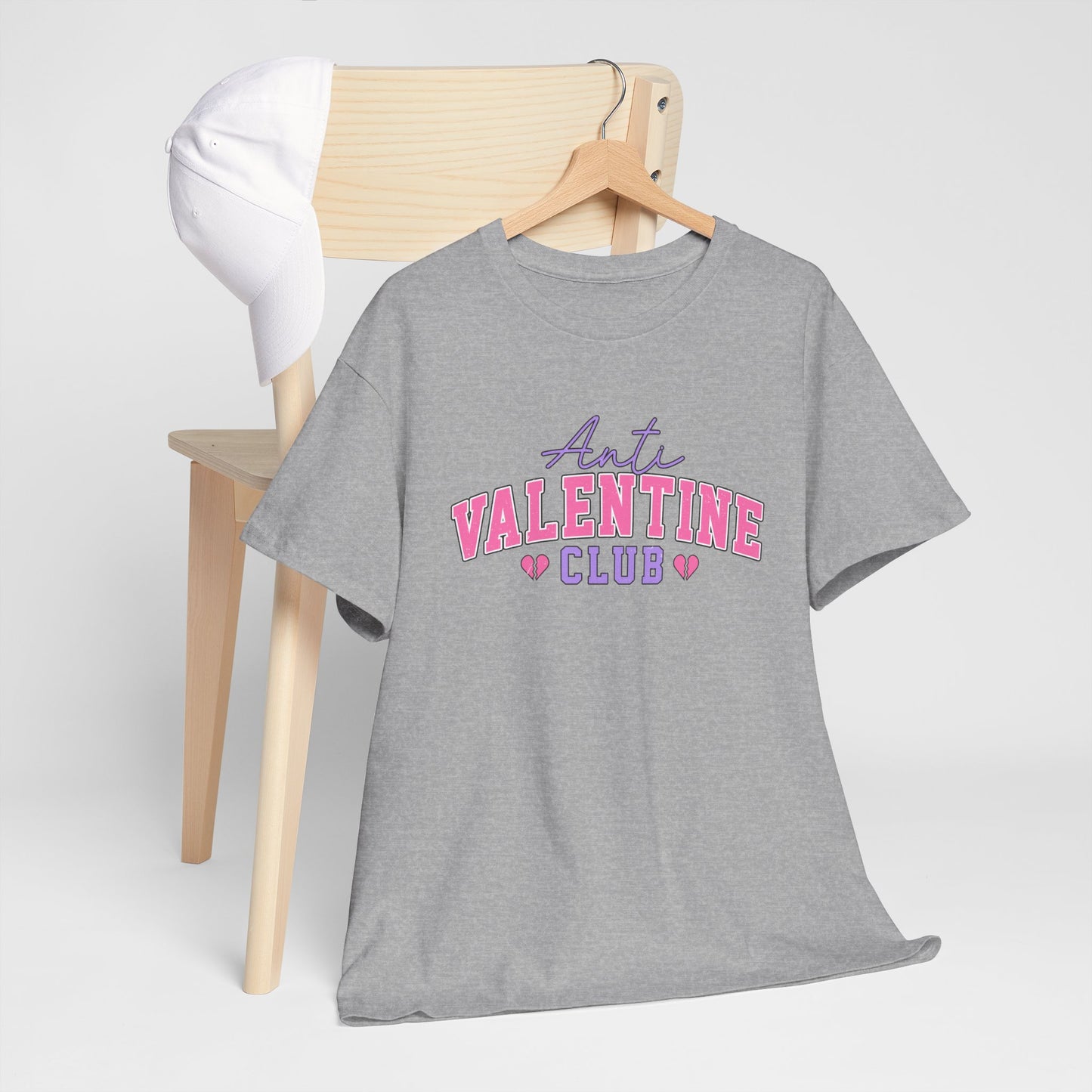 AVL - Anti Valentine Club | Unisex Heavy Cotton Tee