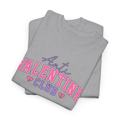 AVL - Anti Valentine Club | Unisex Heavy Cotton Tee